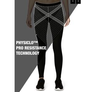 NEW Physiclo Pro Resistance Full Length Legging for Women Black Size XS